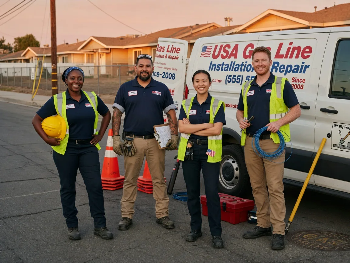 Gas Line Installation company in Woodbine, GA